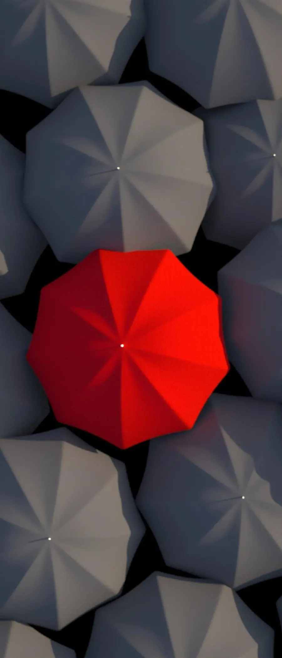 Classy umbrella design wallpaper for Sony Xperia 5 mobile with 4K quality 