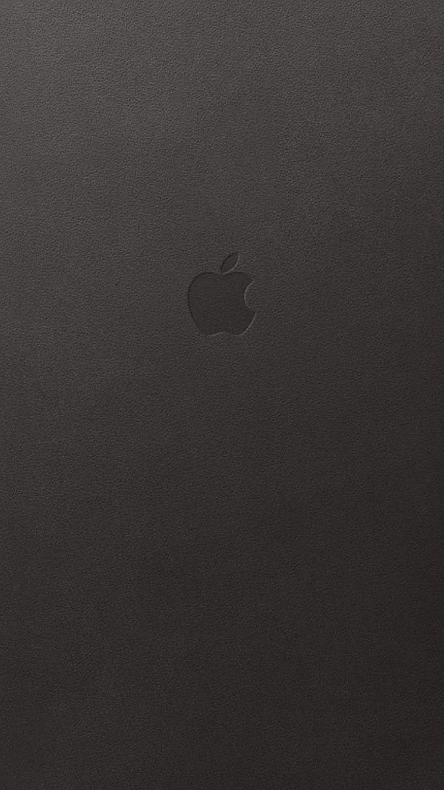 Wallpaper in black theme with Apple brand logo design
