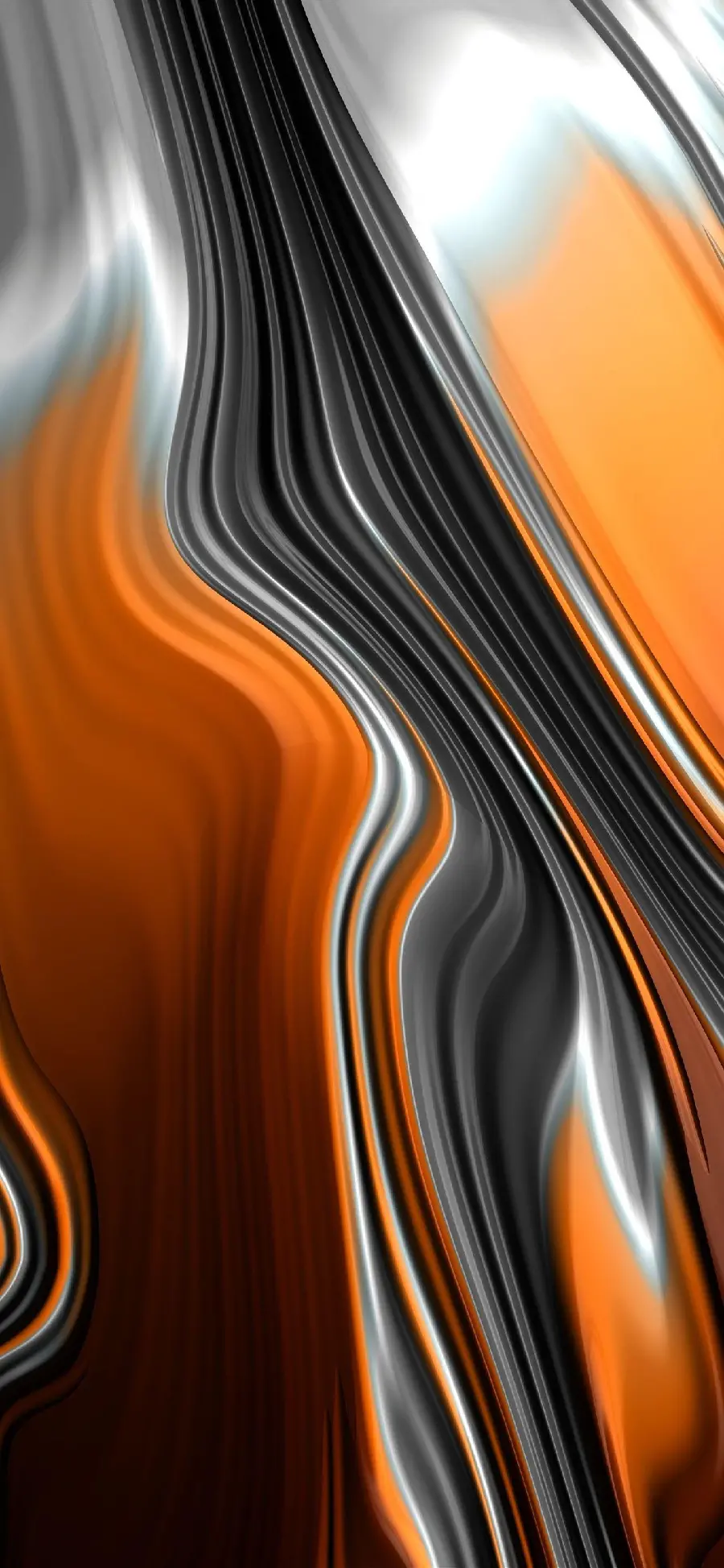 Digital fractal and abstract effect wallpaper for carpet design idea