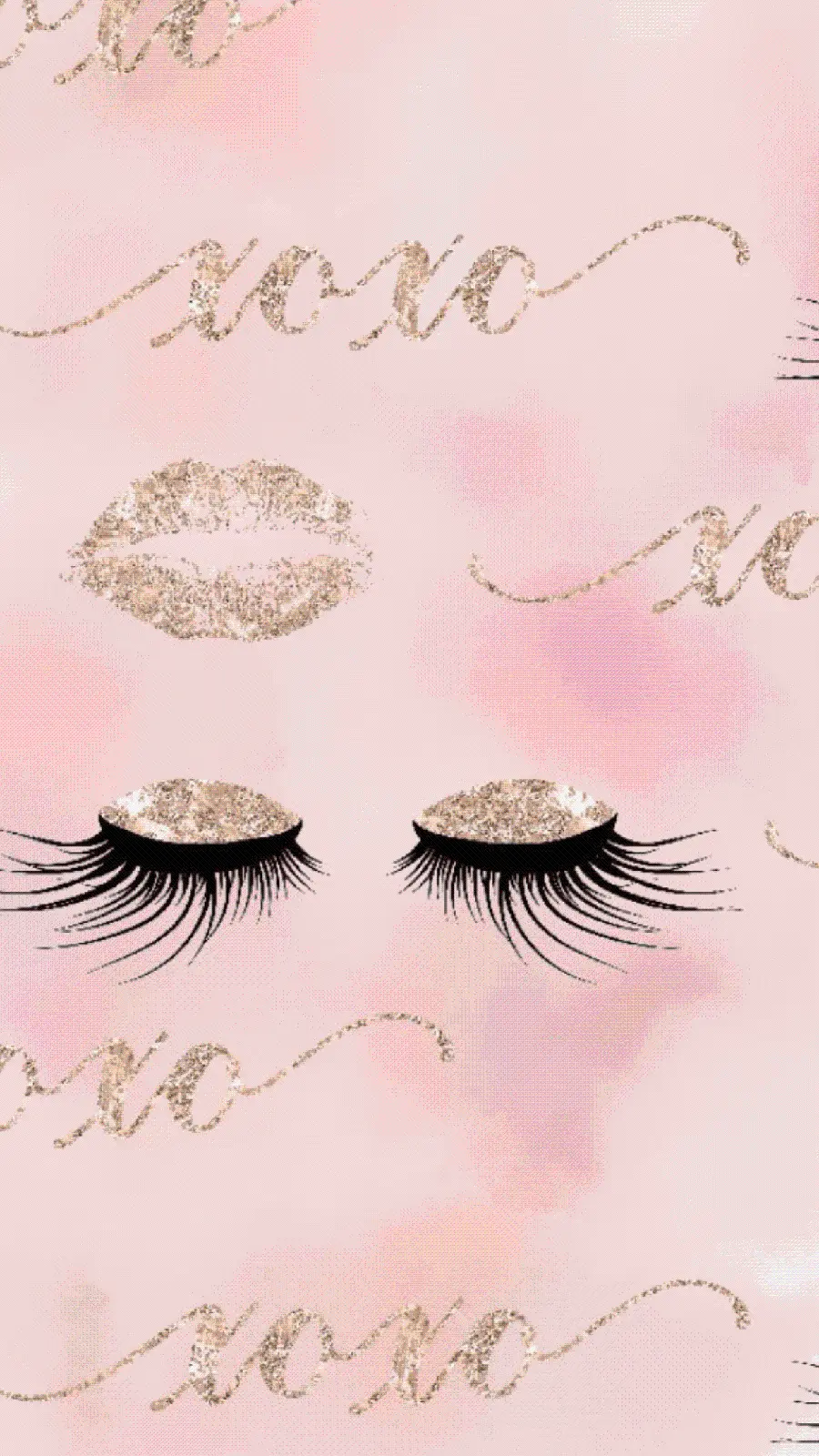 Image of extended eyelashes for making a story