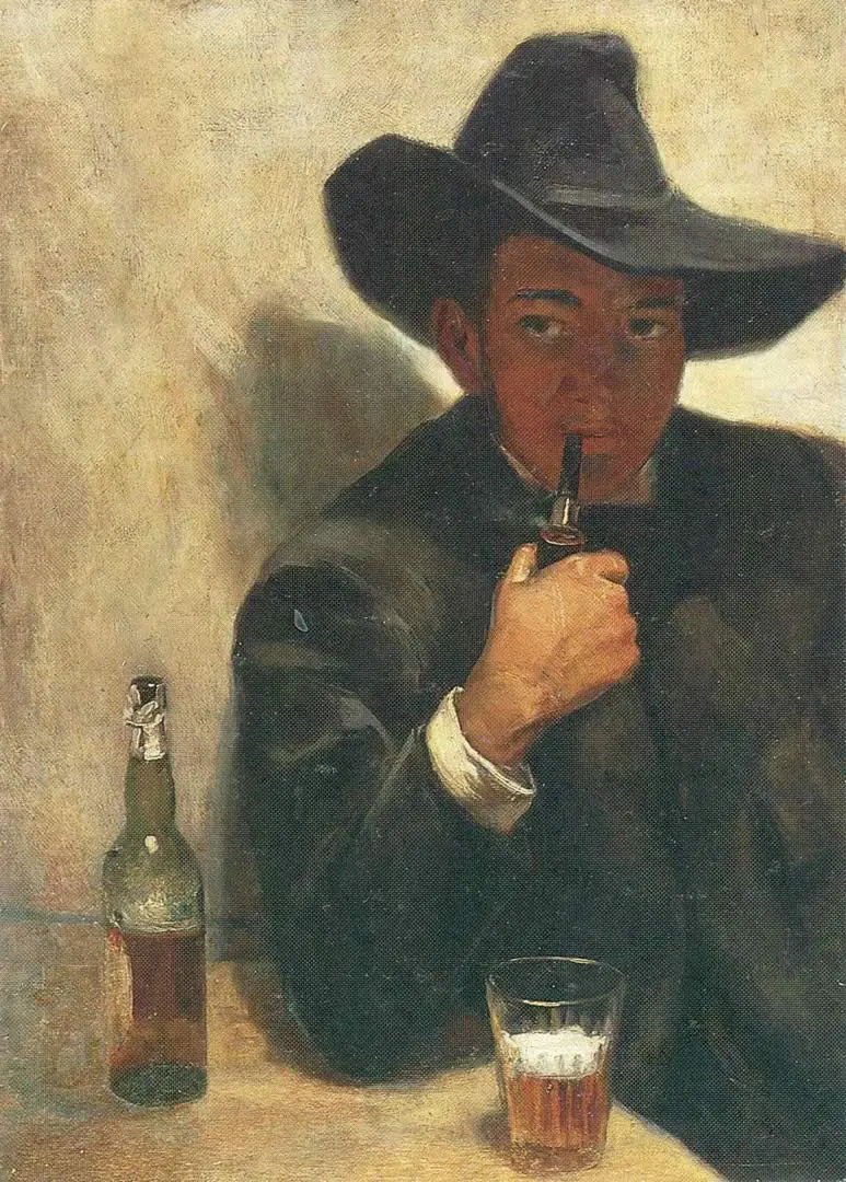 Photo of self-portrait by Diego Rivera