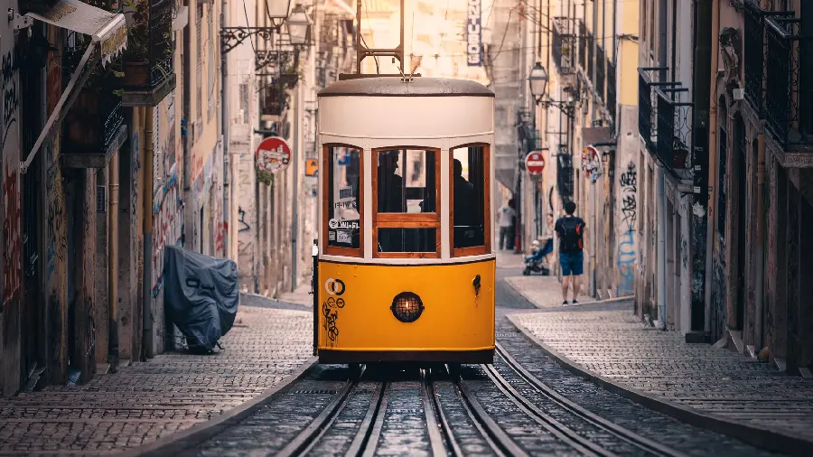 The most special design of the European city interior with 4k quality for laptop background 