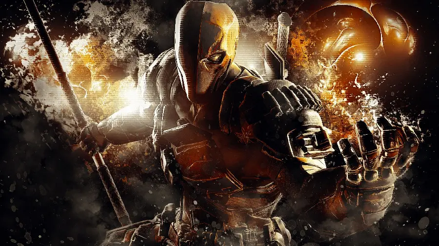 Download background of the latest action and scary computer game design of the new generation 