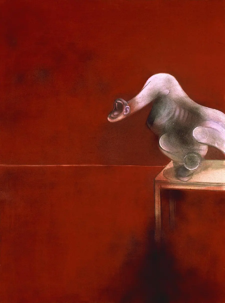 Photo of Francis Bacon Painting | The Triptych 2nd Edition 1944 