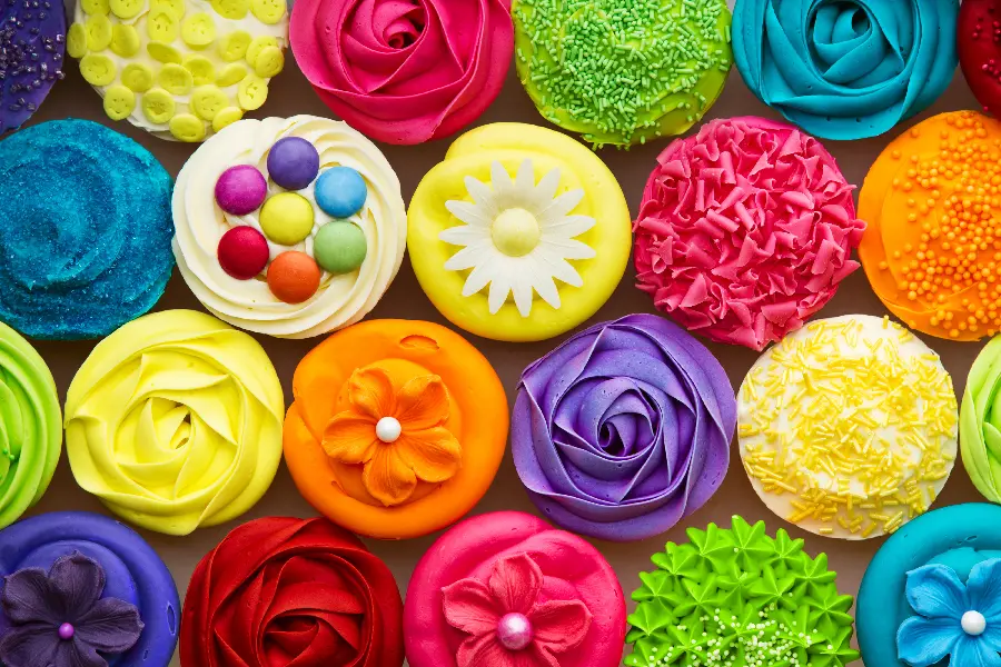 High quality colorful delicious sweets wallpaper