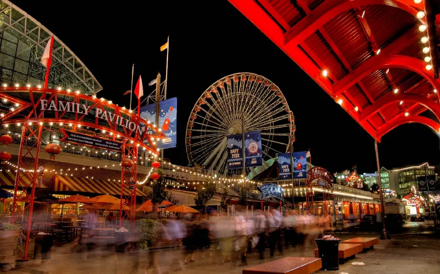 Beautiful photo and wallpaper of the Prater amusement park located in Austria