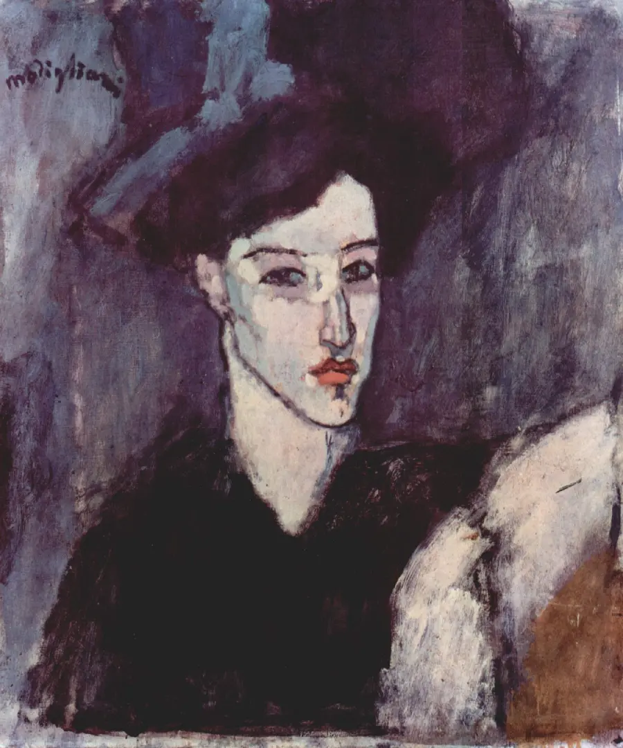 The jewess Wholesale Oil Painting by Amedeo Modigliani