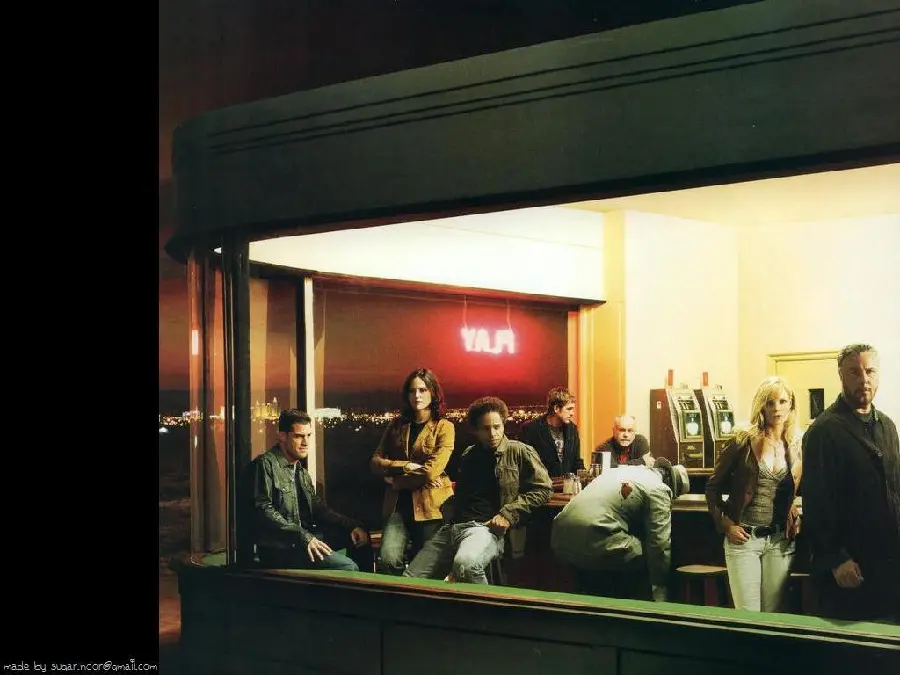 Vault W Graphic Artwork Nighthawks Edward Hopper
