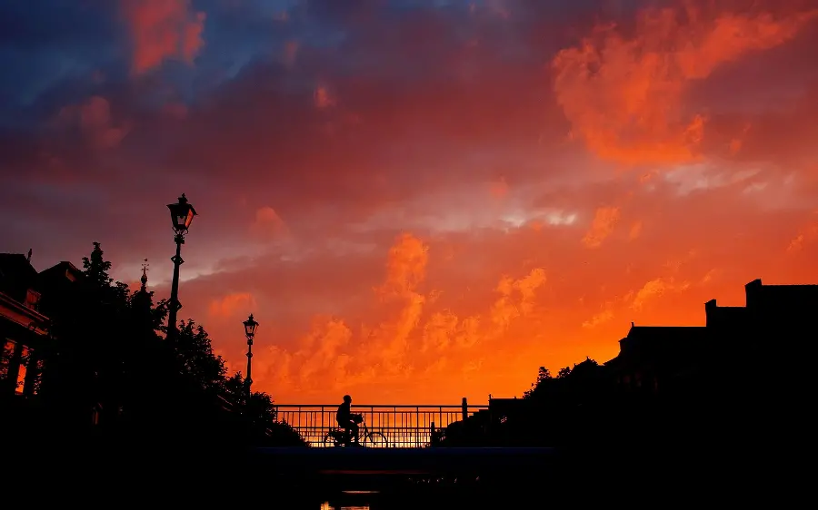 Download High Quality Background Image of Sunset Sky