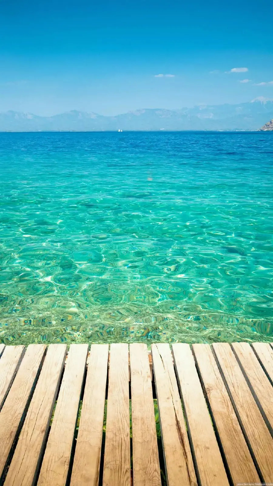 The most special wallpaper and profile picture of sea water with blue sky 