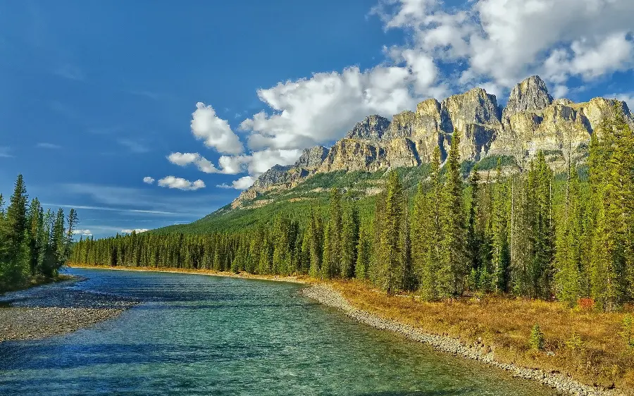 Spectacular wallpaper with a dreamy view for printing
