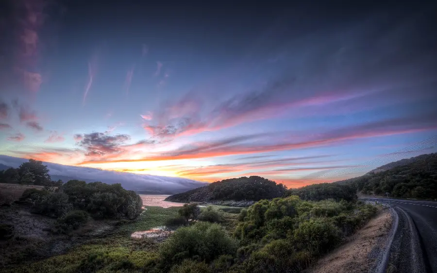 A beautiful photo of nature and a stunning view to create an Insta post