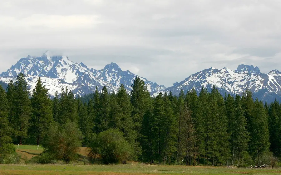 Stock Photo of Mountain Nature for Painting Inspiration