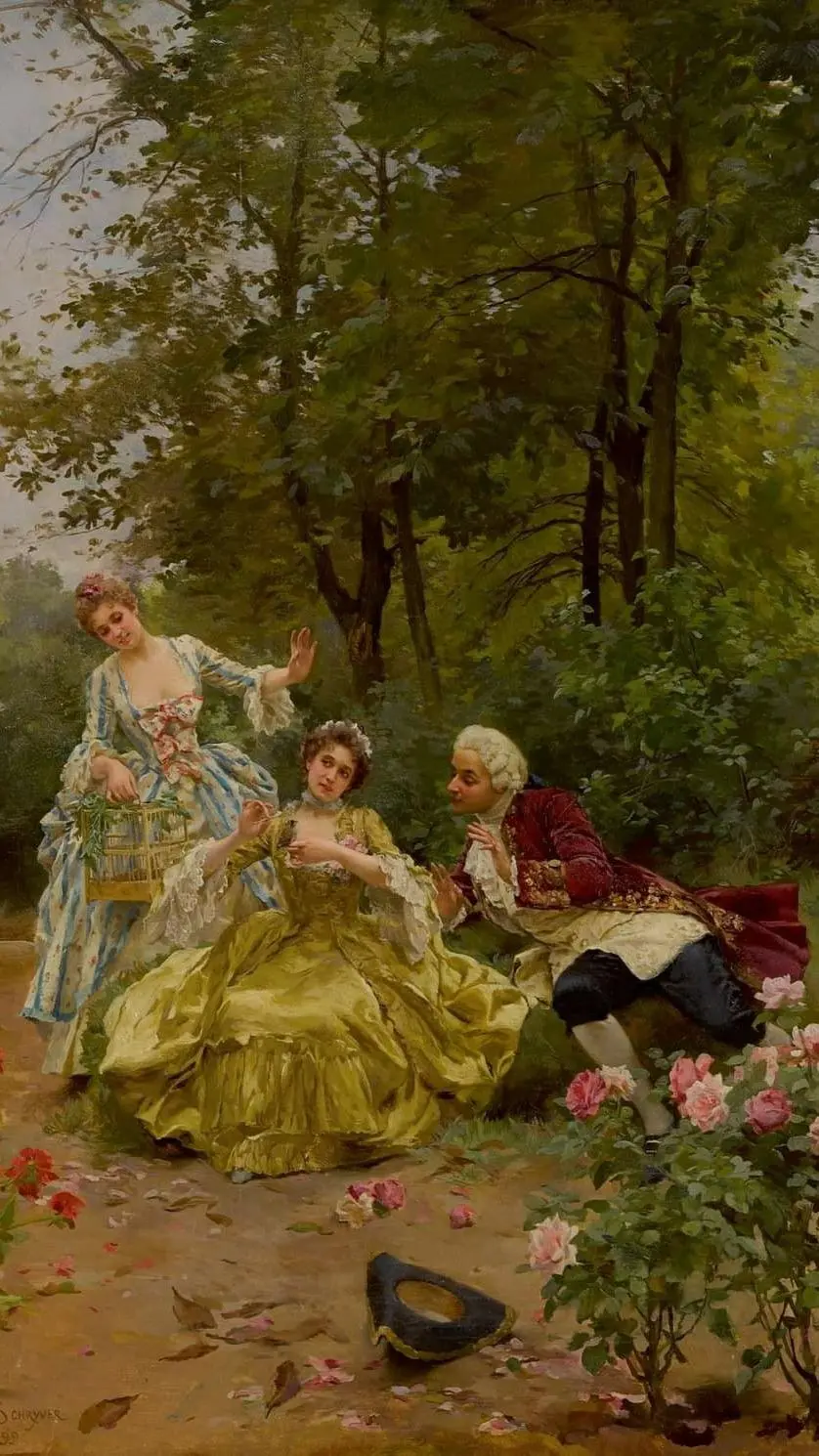 The most stylish 19th century classical painting suitable for iPhone backgrounds