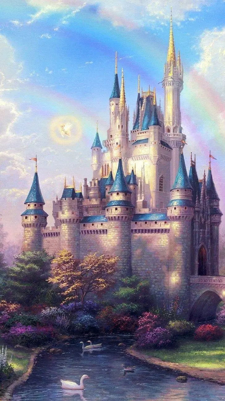 One of the most famous wallpapers from the Walt Disney Palace under the sun