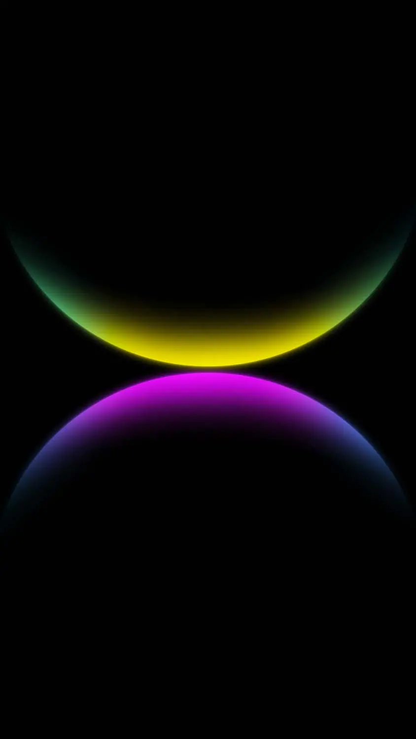 Stock photo of semi-solvent colored stripes for iPhone 15