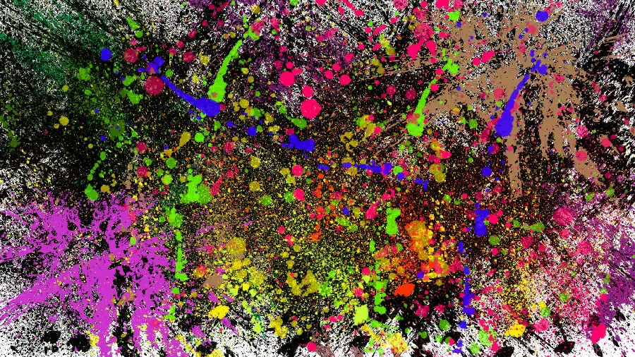  Jackson Pollock Painting - No. 1 - Lavender Mist