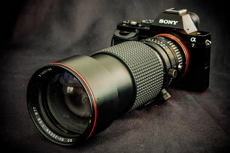 Simple and unedited image of camera suitable for project and research cover