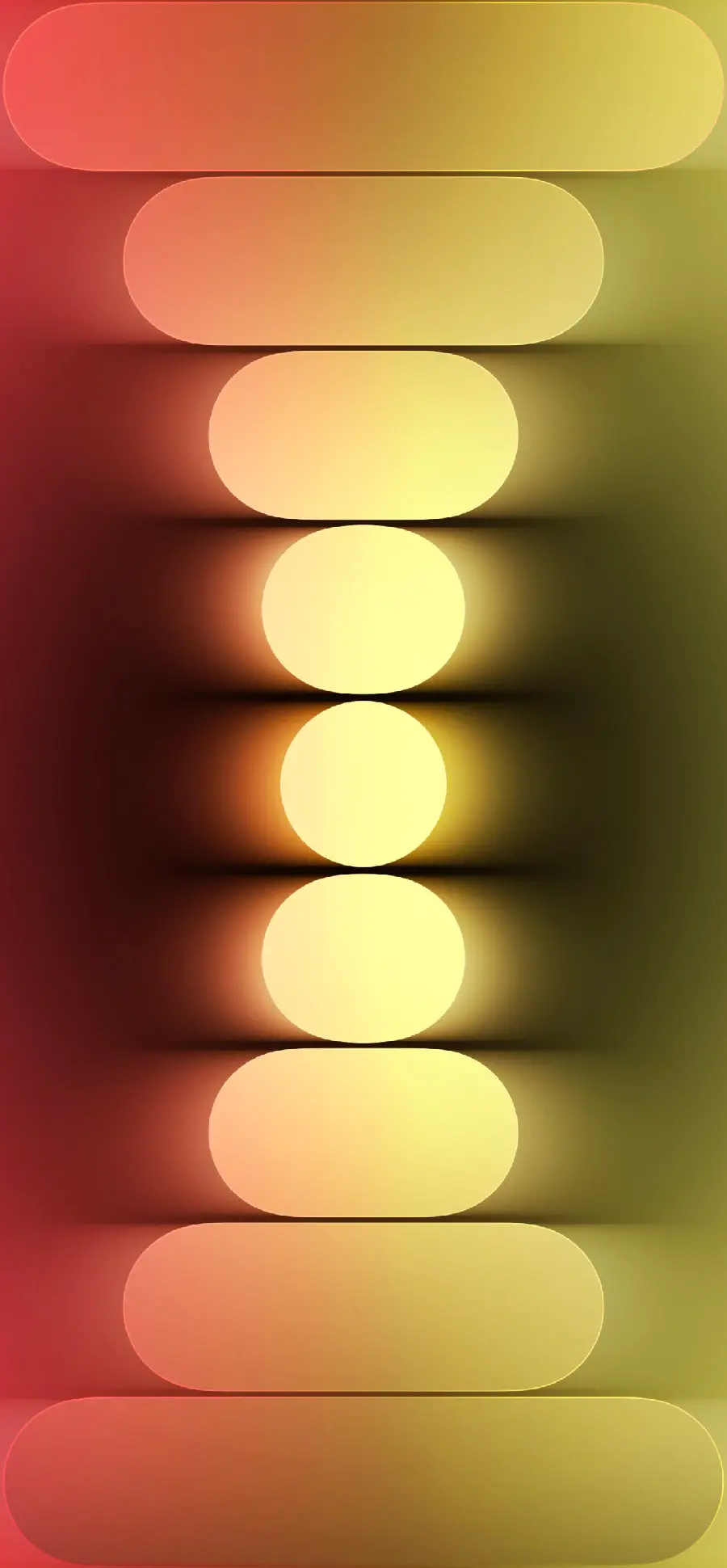 Wallpaper in bright yellow tones for iPhone 15 Pro Max