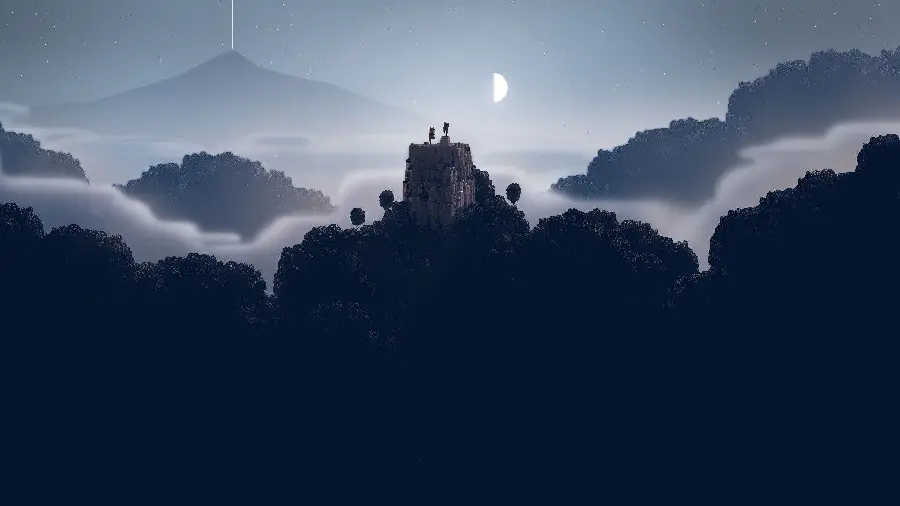 The most mysterious graphic background of computer game design with full HD quality 