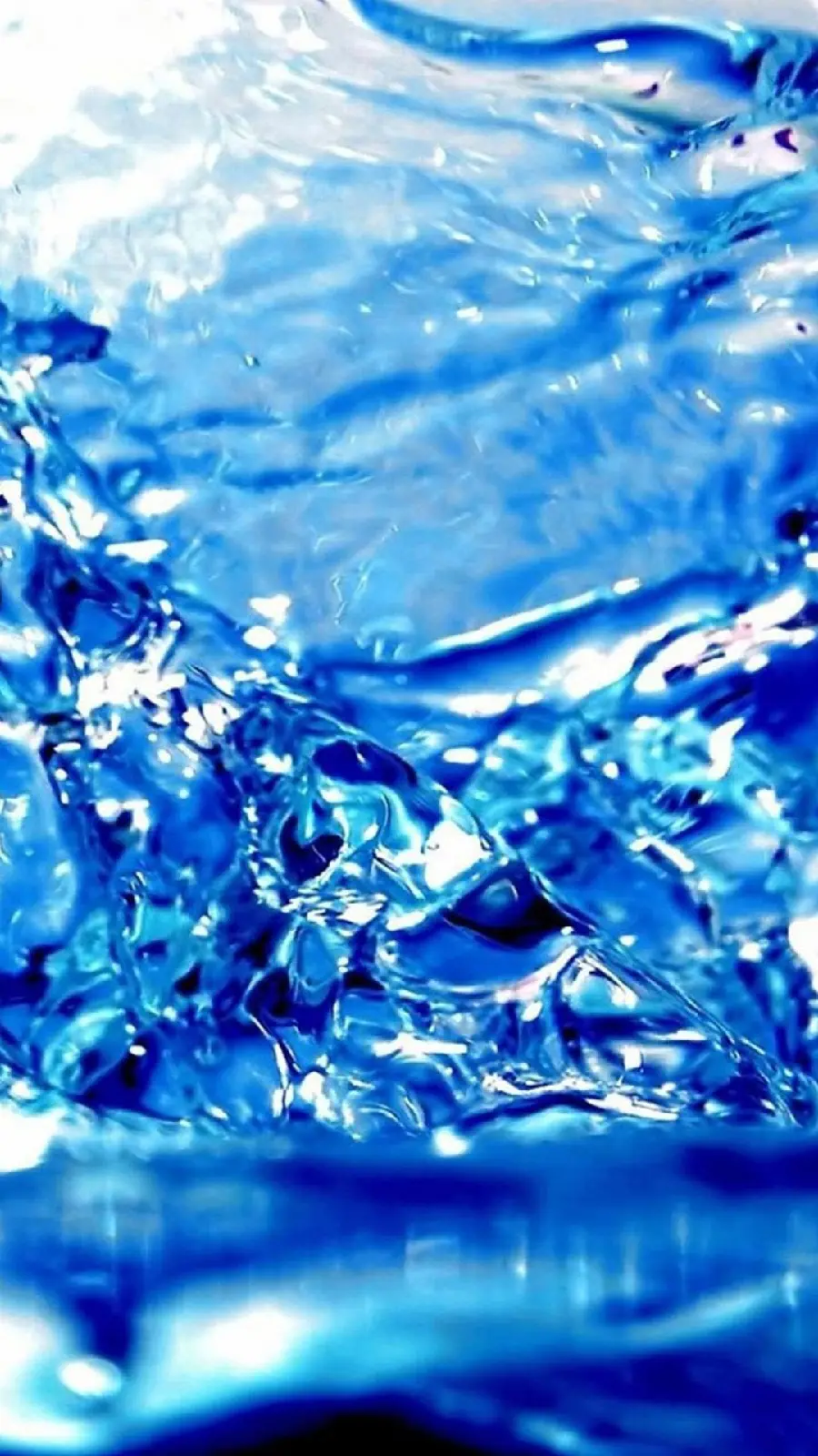 Free download of special and unique 3D water design iPhone background 