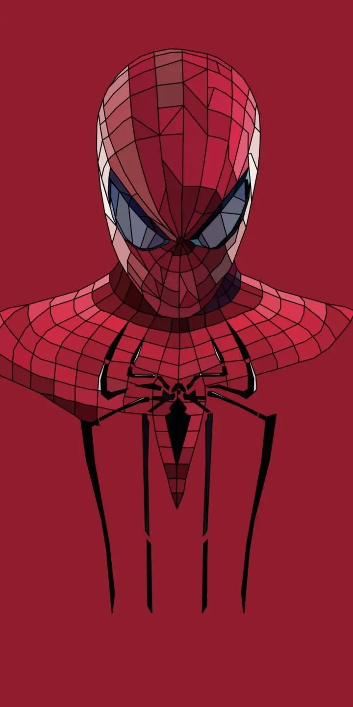  Download a very beautiful and interesting photo of Spider-Man's head
