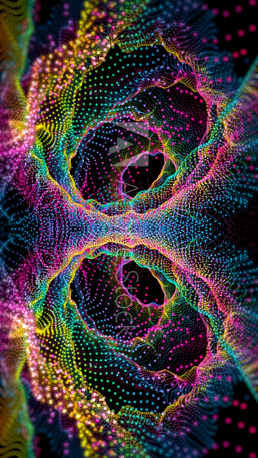 Spectacular fractal style wallpaper for wall poster printing