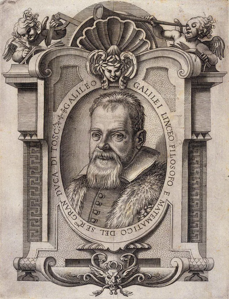 Download artistic painting image of Galileo Galileo with quality HD 