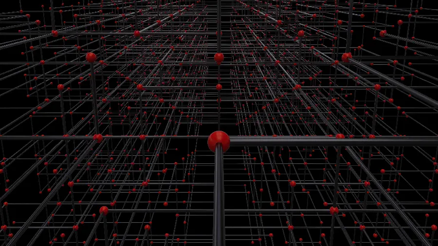 3D digital background black background for phone and laptop 