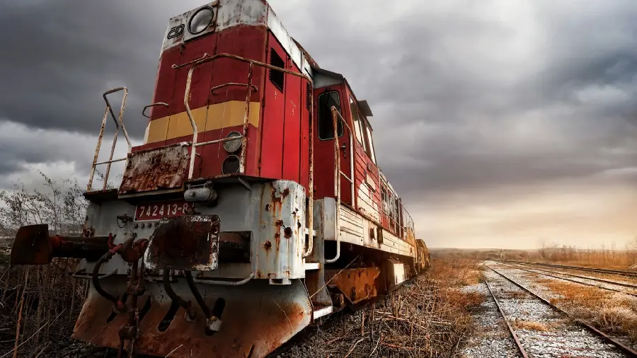 Interesting photo of an old and classic train FULL HD