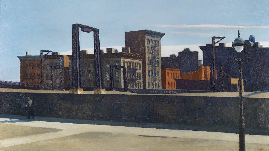 Edward Hopper Painting New York - Whitney Museum Impressionism 1882–1967