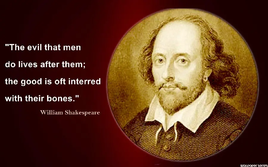 Download William Shakespeare's photo with text in high quality