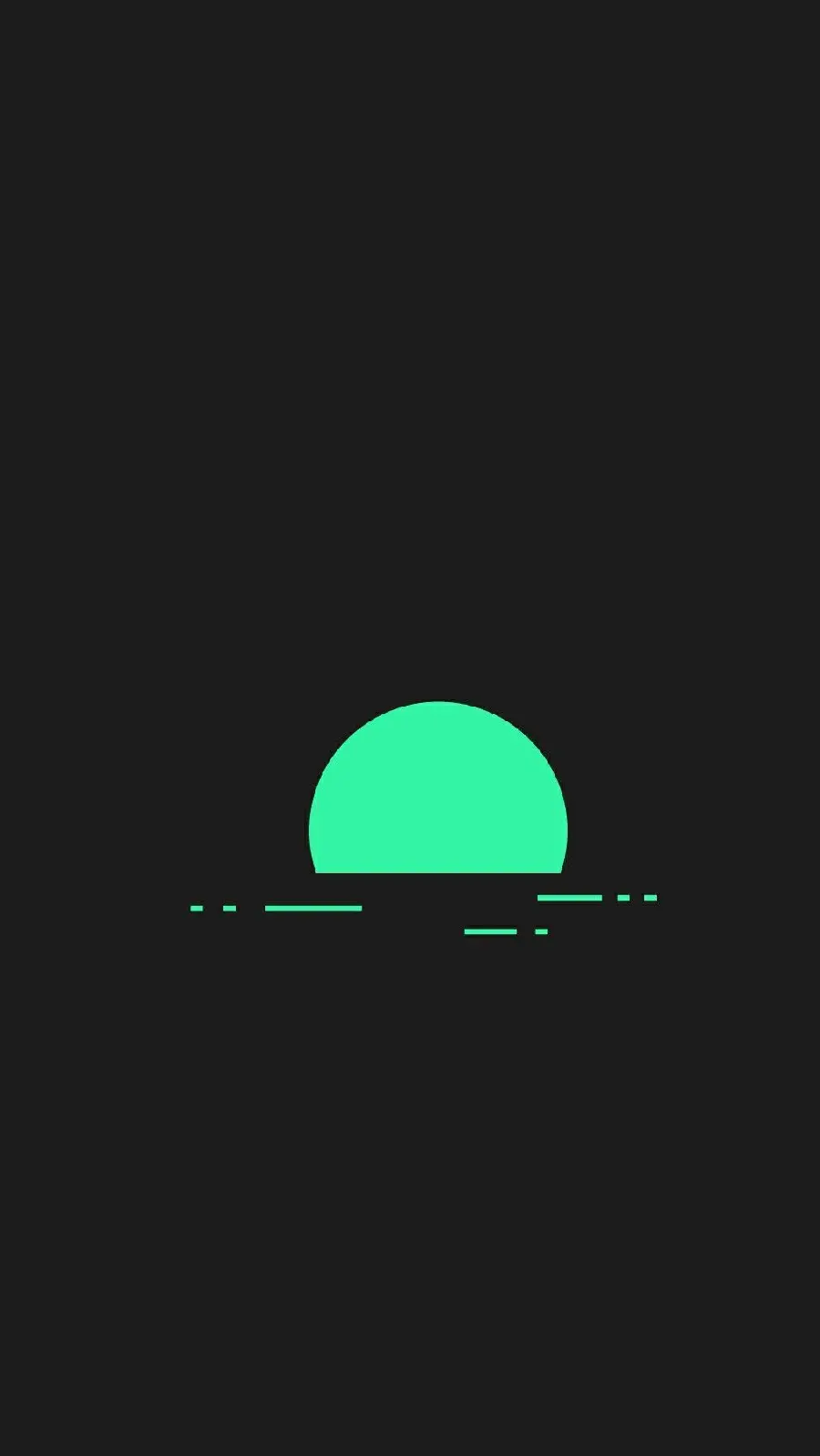 Stylish and simple Google mobile phone background in a new minimalist style