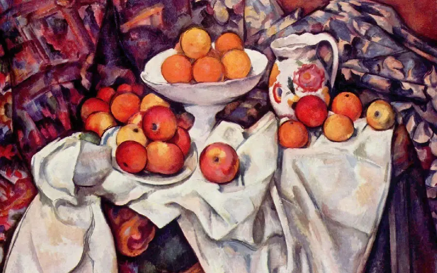 Picture of the painting Perfect Apples by Paul Cezanne