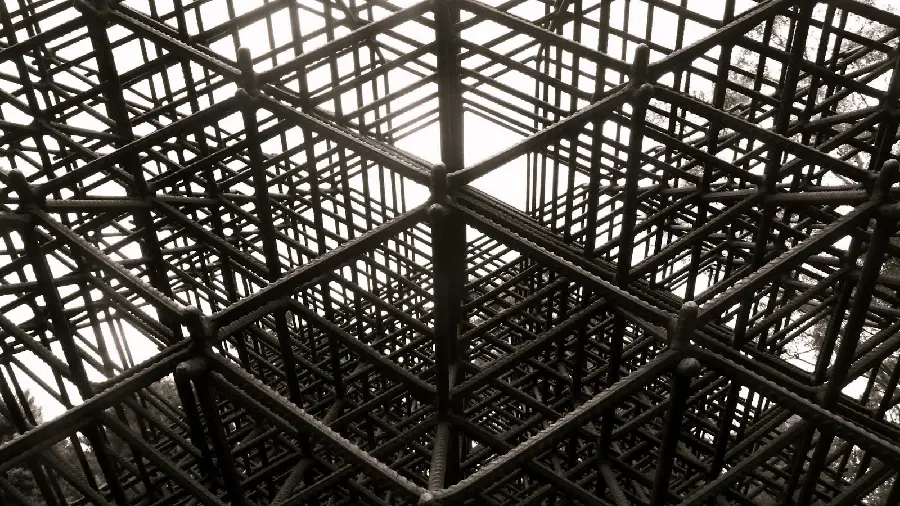 Steel Frame Building Wallpaper for Building Engineering Idea