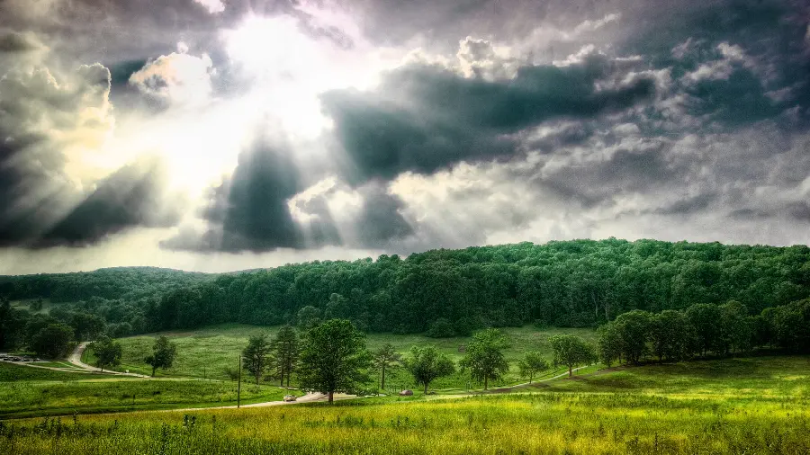 The most downloaded stock of pure and magical nature for the monitor background