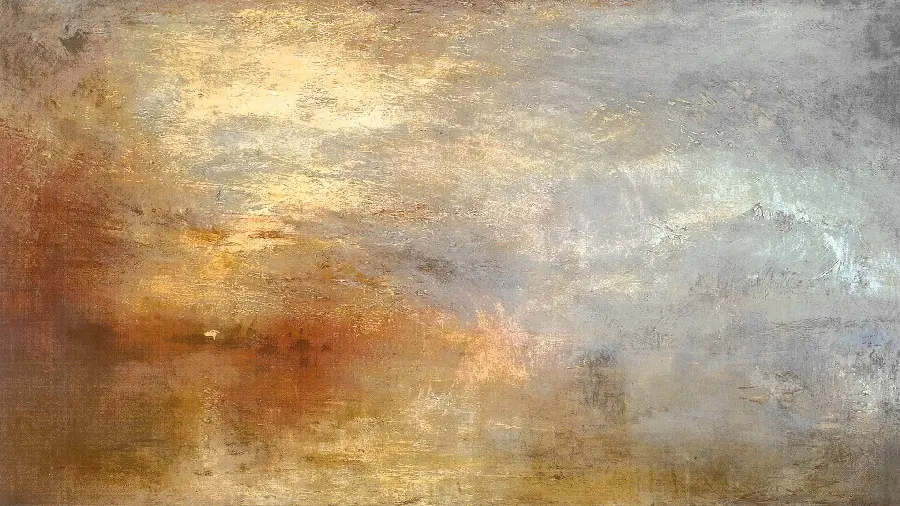 The simplest work of art by William Turner suitable for mobile wallpapers and backgrounds 