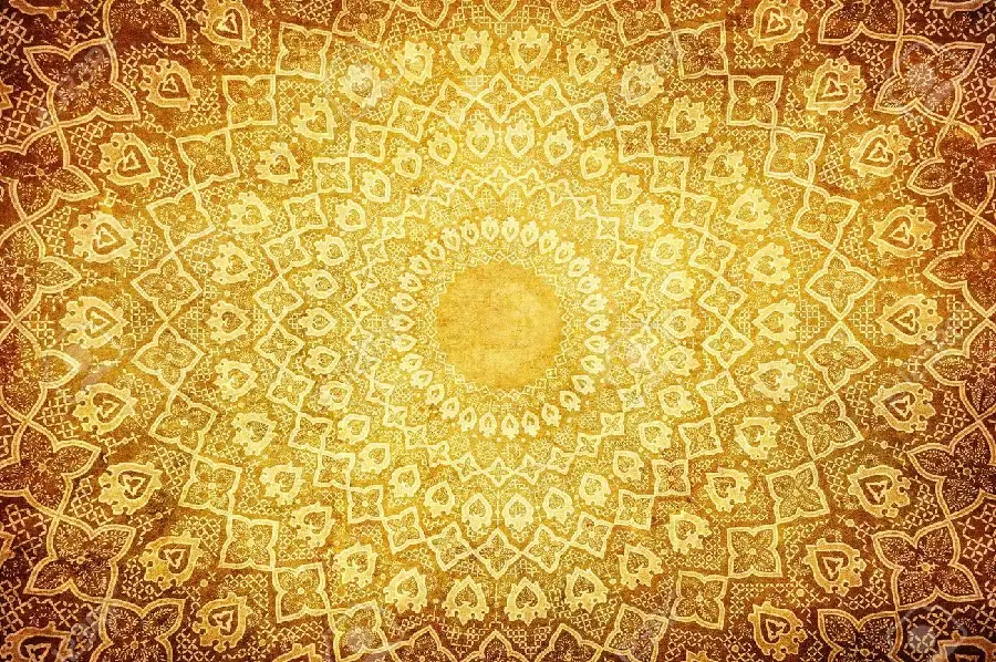 Artistic and creative photo with a special and interesting Islamic design