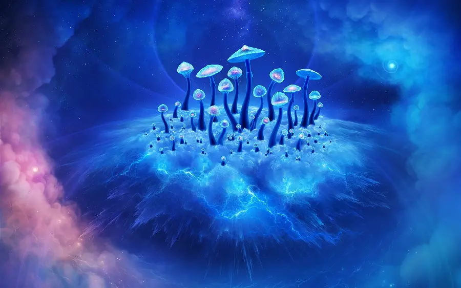 Fantasy and magical image for printing beautiful painting