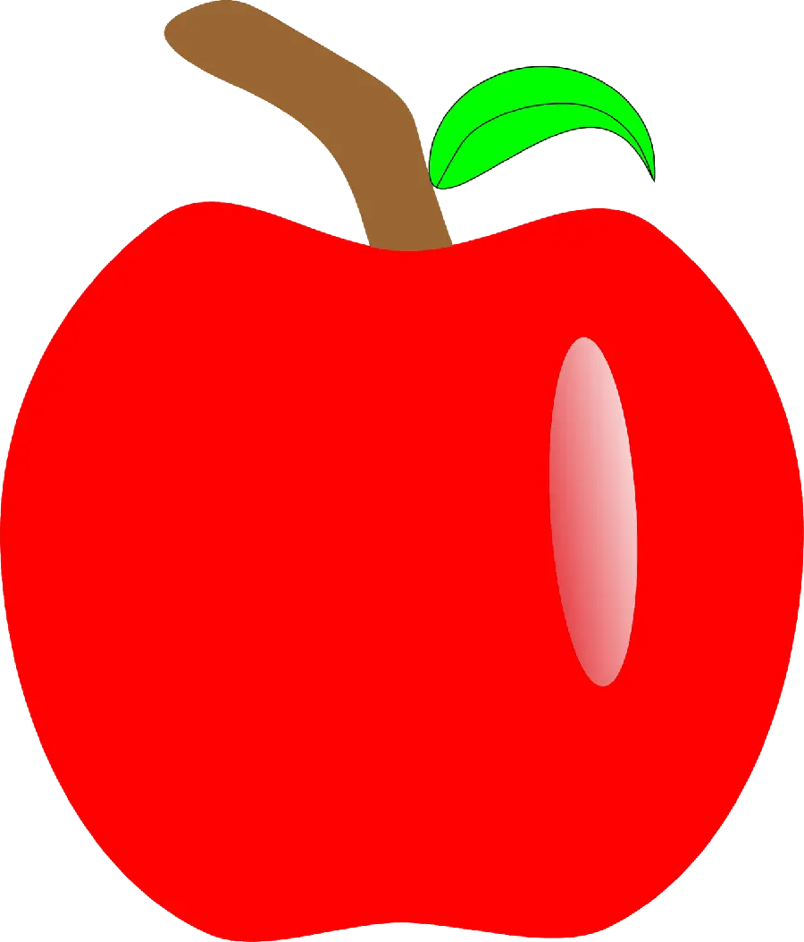 Download PNG image of various colorful apples without background and background