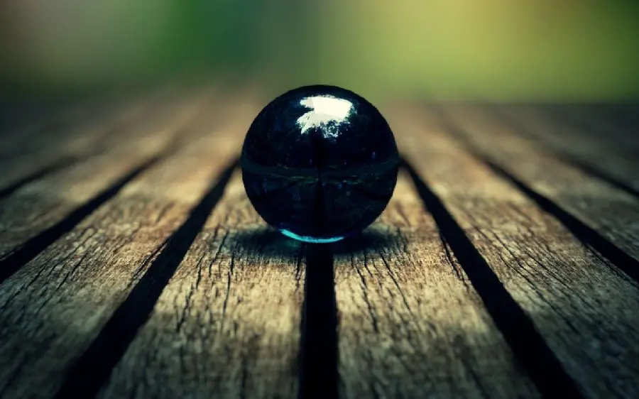 Download the background of a decorative black crystal and glass ball