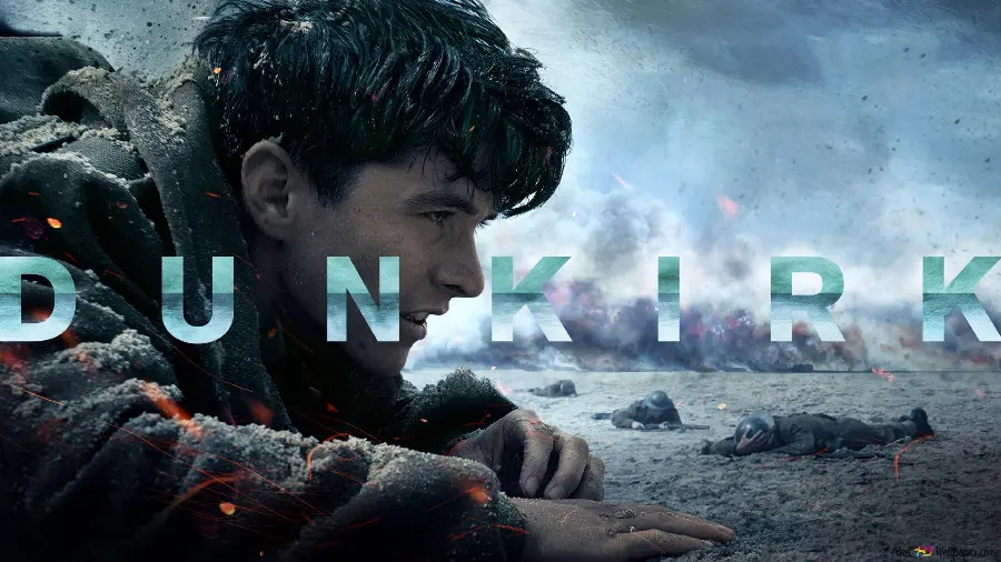 Free download of the cover of the film Dunkirk by the famous English director Christopher Nolan