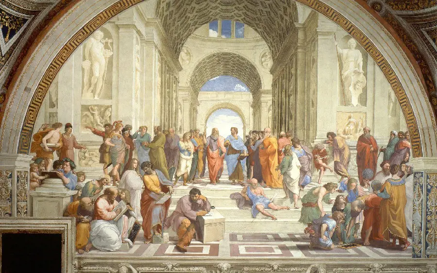 Stock photo of Michelangelo's most beautiful work for carpet printing
