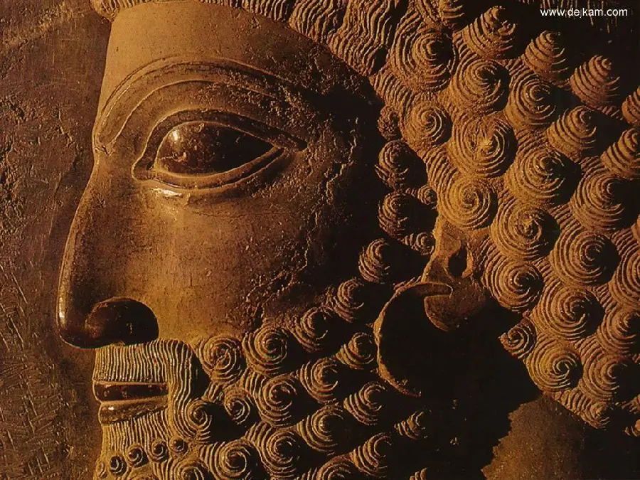 Image of the relief of Iranian architecture during the glorious Achaemenid era