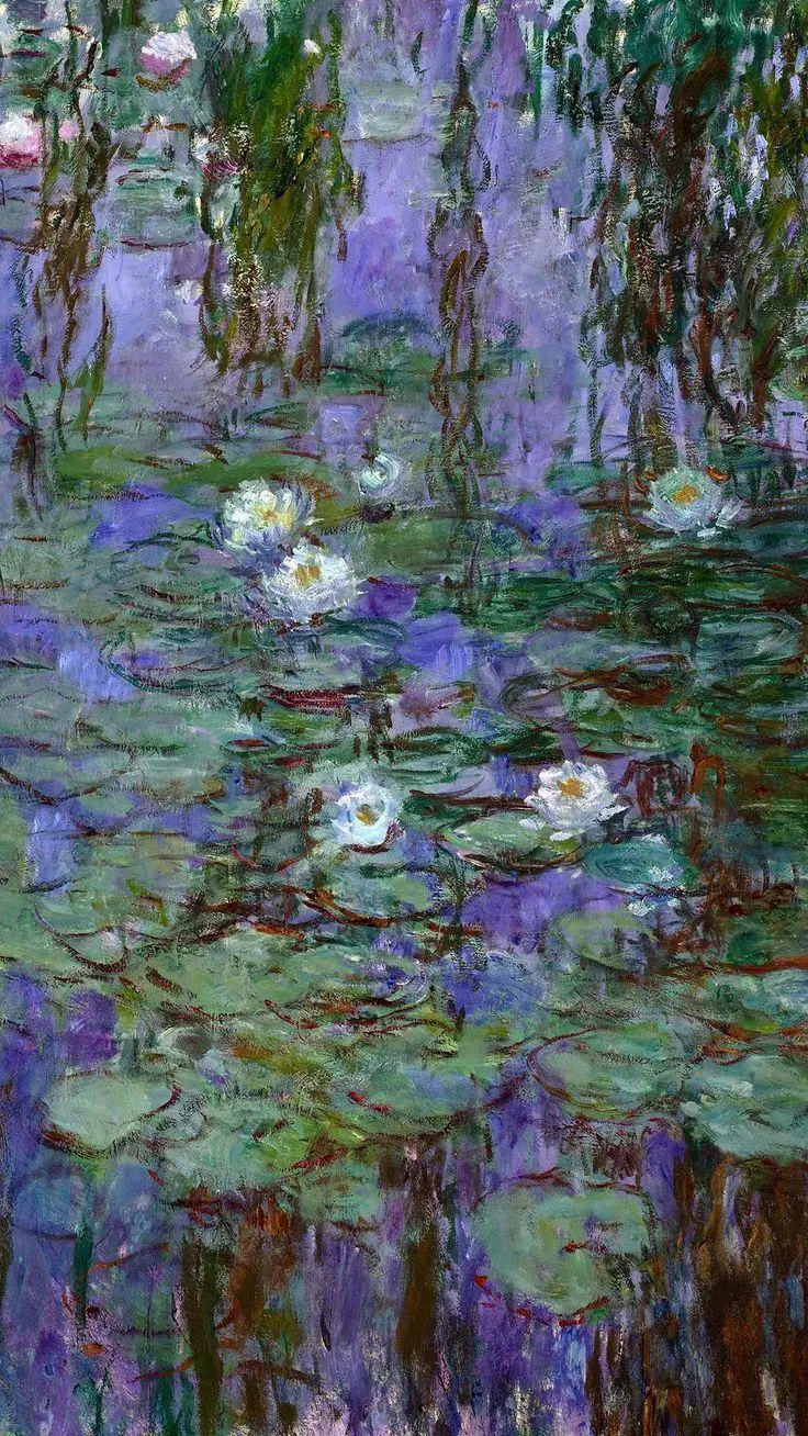 The most professional forest painting by the great French painter Claude Monet 