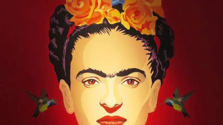 Frida Kahlo Portrait Painting - Canvas Wall Art or Print