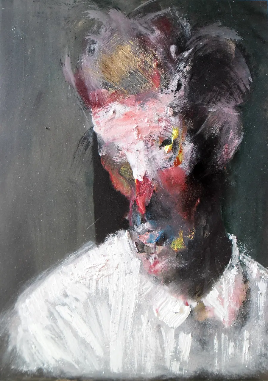 Bacon Painting by Vimal Maurya - Fine Art America