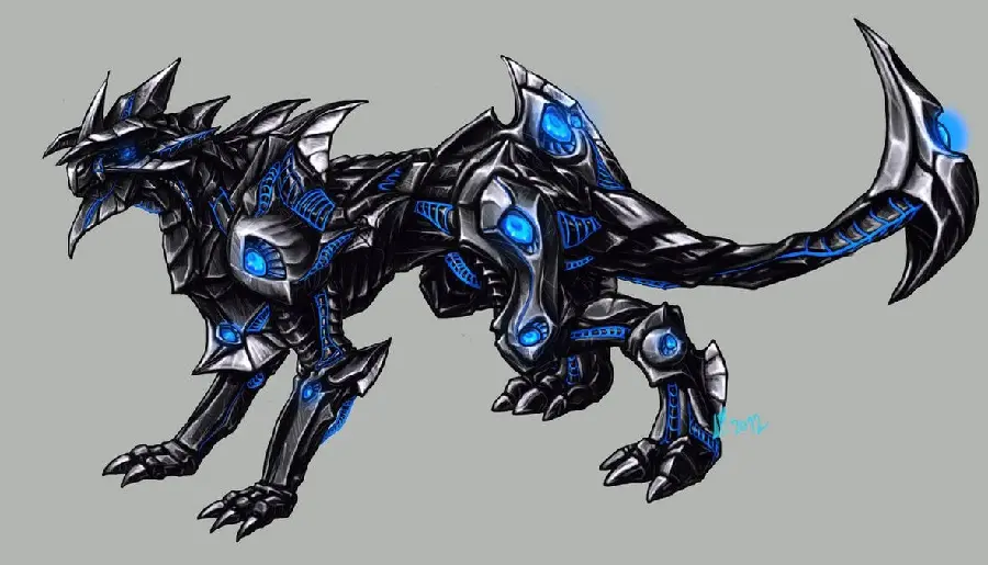 Download a photo Black metal and fantasy dragon with the highest quality 