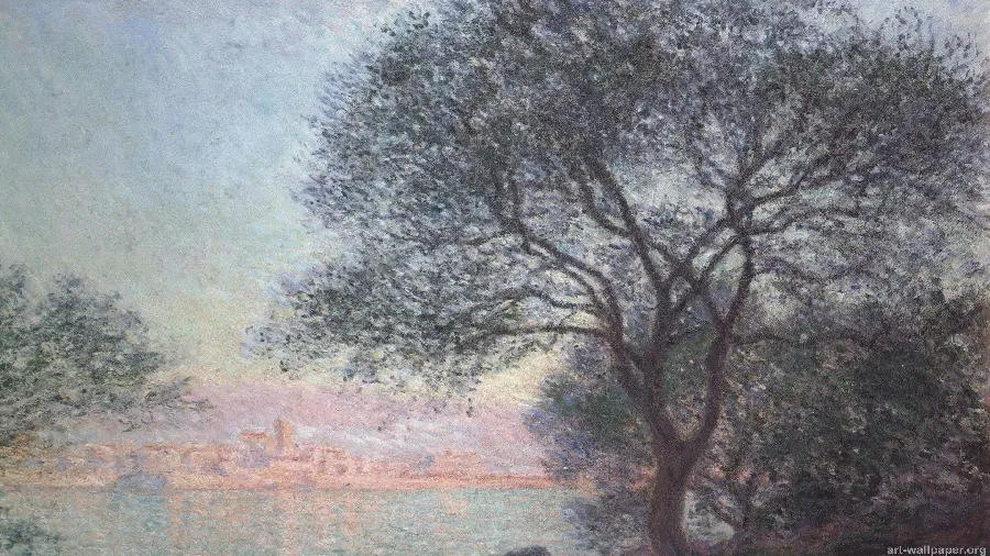 Antibes from Salis by Claude Monet - Fine Arts America