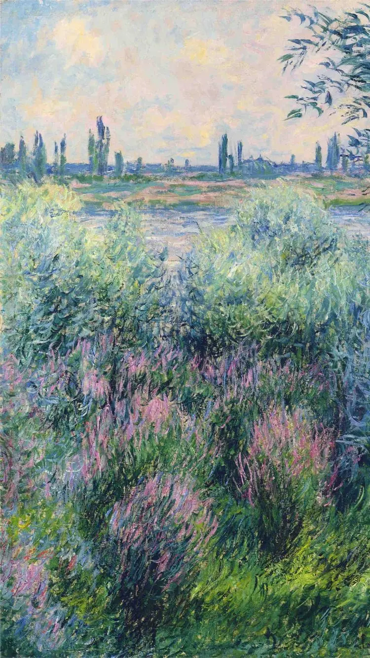 The famous painting of the Central Museum of France called Pure Greenery 